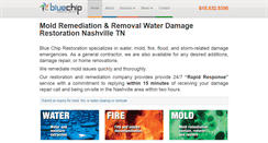 Desktop Screenshot of bluechiprestoration.com